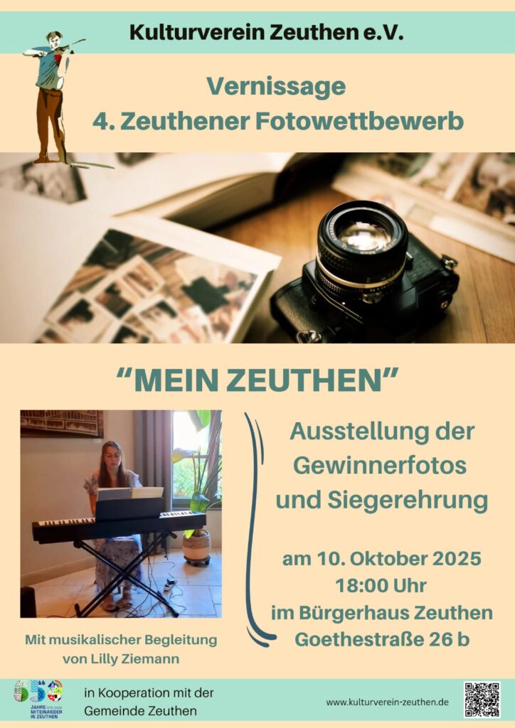 Flyer des Fotowettbewerbs